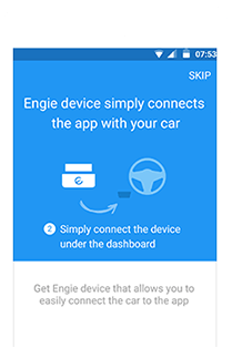 Download Engie, & connect to your car