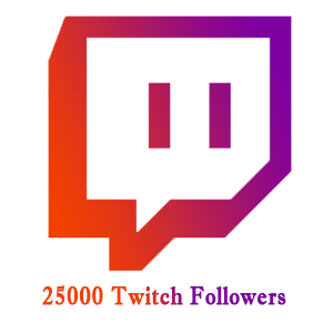 25000 Twitch Followers
